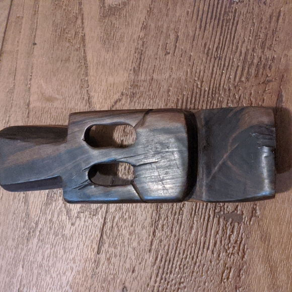 Beautiful  Tribal Hand Carved Ebony/Wooden Statue - Picture 13 of 13